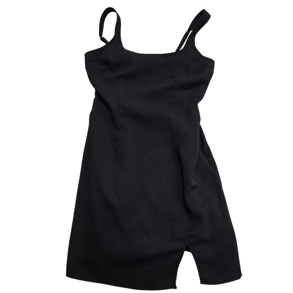 Vtg Hollister Y2K Little Black Dress Size XS Capsule Minimalist